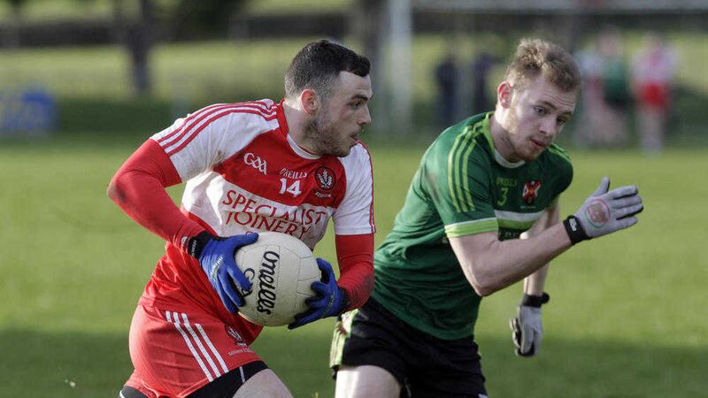 Daniel McKinless hopes to see his first action of the season against Tyrone in Saturday night's Dr McKenna Cup final