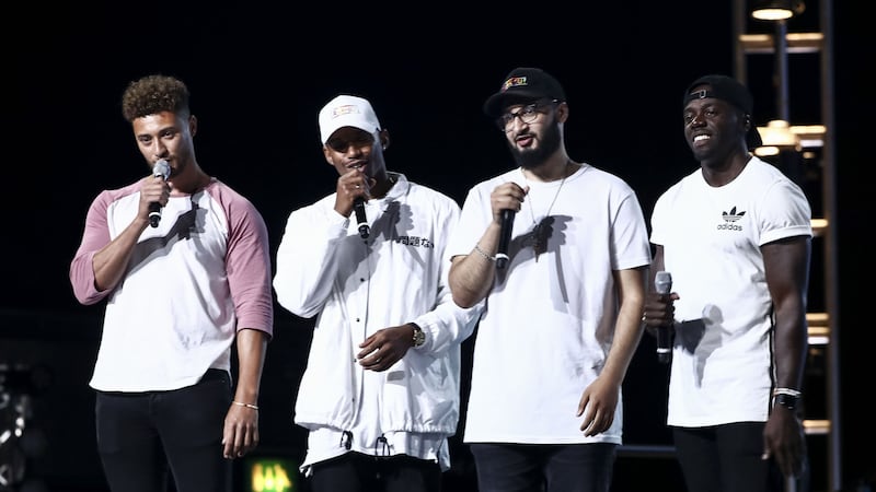 Simon Cowell called Rak-Su ‘stars’ after they won the competition.