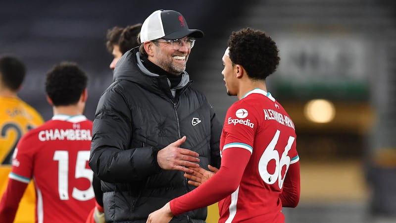 Trent Alexander-Arnold is grateful to have been given his opportunity by Reds boss Jurgen Klopp