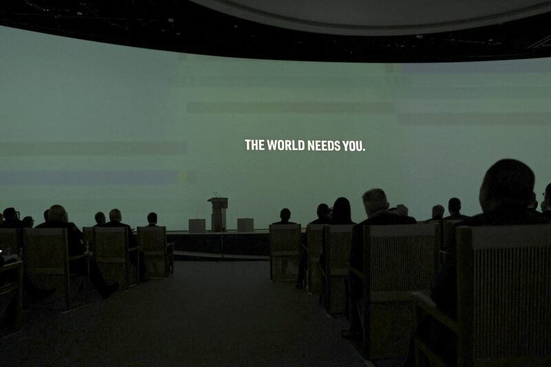 'The World Needs You' was the message from the opening ceremony of the World Climate Action Summit at Cop28 in Dubai on Friday. PICTURE: CHRIS JACKSON/PA