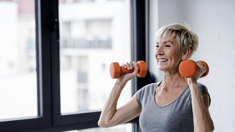 Women&#39;s bone density decreases as they age; with men it&#39;s muscle mass 