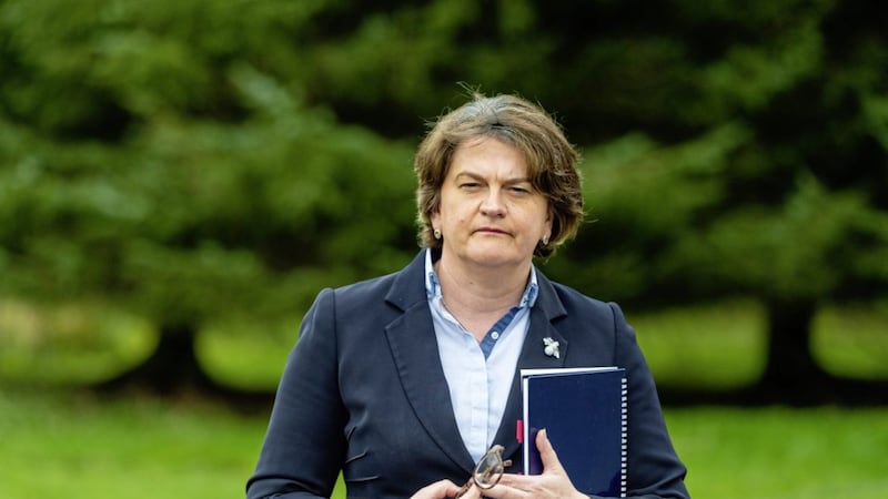 First Minister and DUP leader Arlene Foster. Picture: Ronan McGrade/Pacemaker Press. 