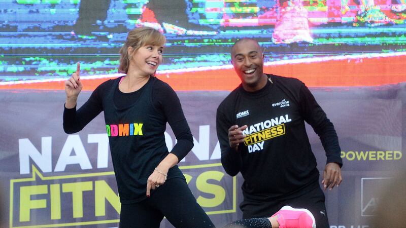 The judge was speaking at a National Fitness Day Event alongside former contestant Colin Jackson.