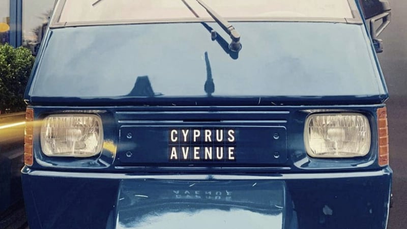 The Cyprus Avenue pizza van doesn&rsquo;t actually go anywhere but the delivery service based from it offers superb pizzas as well as ready meals, milk, eggs, bread and desserts 