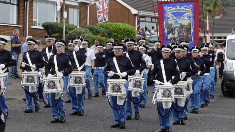 The Orange Order parade was held through Kilcoole Park and Kilcoole Gardens. Picture by Matt Bohill 