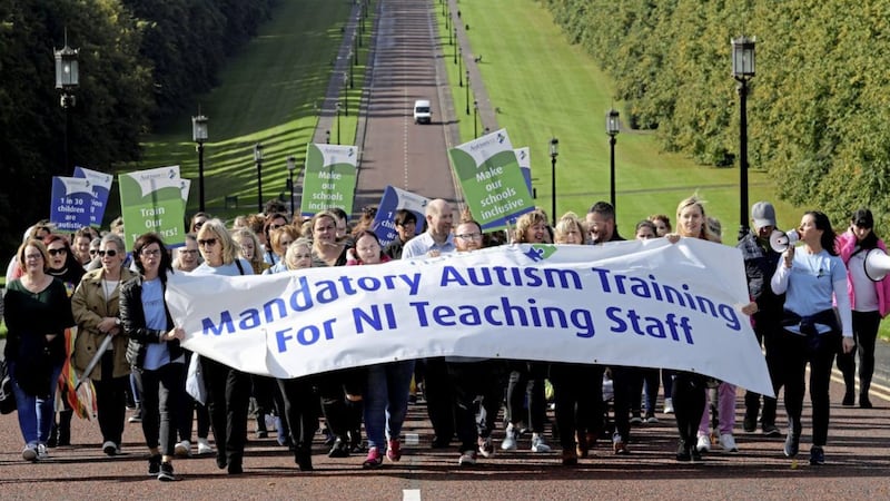 A charity has called for mandatory autism training for all teaching staff in Northern Ireland 