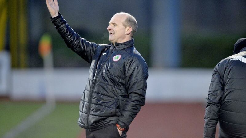 Barry Gray has led Cliftonville to six wins in six in the Danske Bank Premiership 