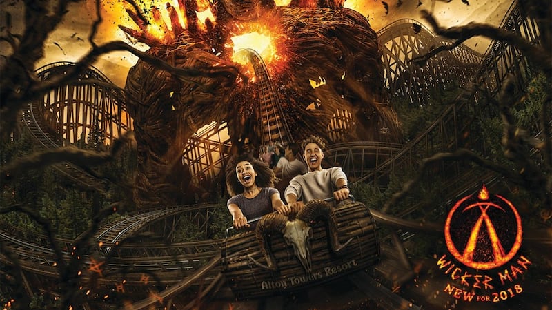 Alton Towers claims Wicker Man is the UK’s first new wooden coaster in 21 years.
