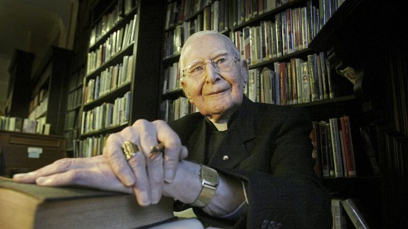 Cardinal Cahal Daly, who was born on October 1 1917. He died on December 31 2009. Picture by Hugh Russell 
