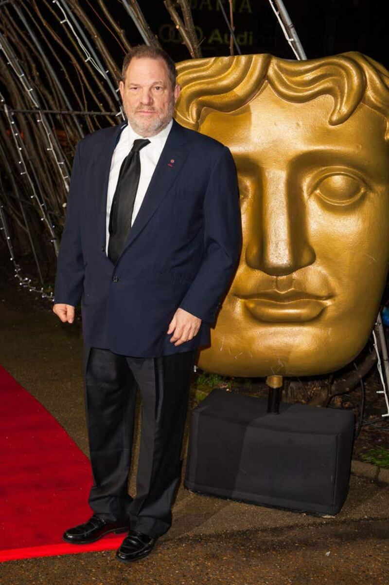 Harvey Weinstein attends the Audi EE British Academy Film Awards Nominees Party at Kensington Palace