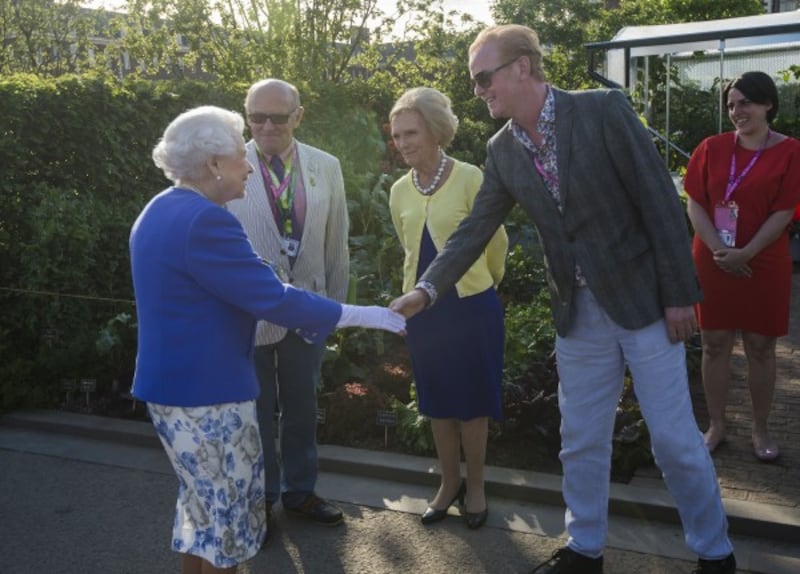 Chris Evans met the Queen ( Julian Simmonds/The Daily Telegr/PA Wire/PA Images)