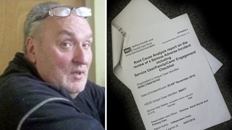 The confidential review into the killing of James Hughes, which was never shared with his family, has found his death was preventable. It has been scrapped with a new investigation ordered by the Belfast trust&nbsp;