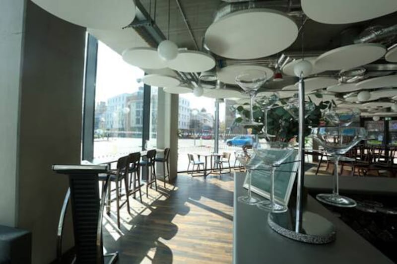 The Academy restaurant at Ulster University's new campus, Belfast. Picture by Mal McCann