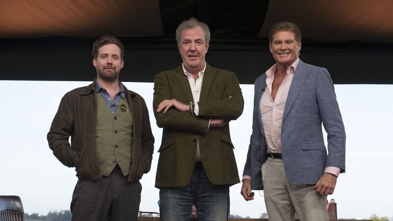 It’s an all-male celebrity line-up for the Amazon series.