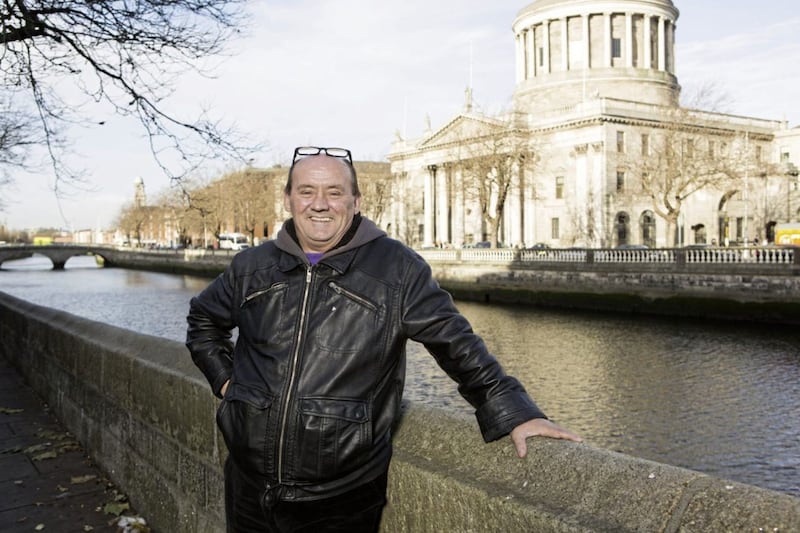 Actor Brendan O&#39;Carroll has written and narrated the script for the statue of James Connolly. Picture by Stephen Perry 
