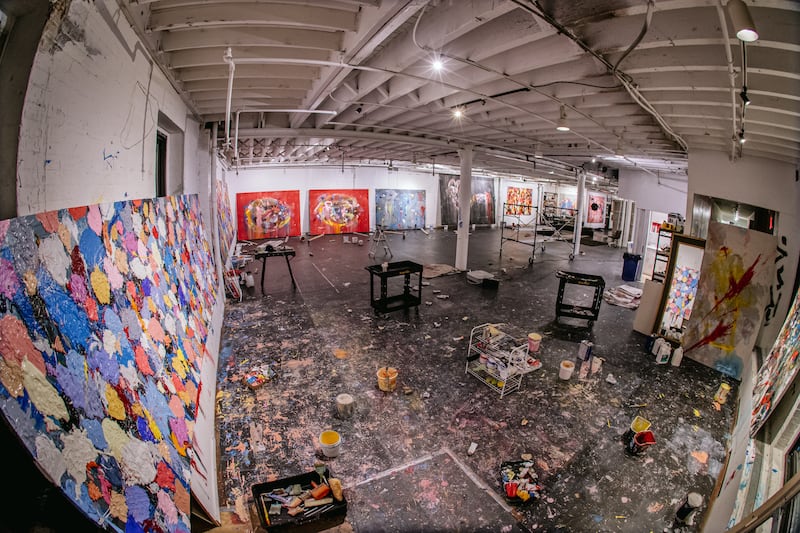Robyn Ward's New York studio