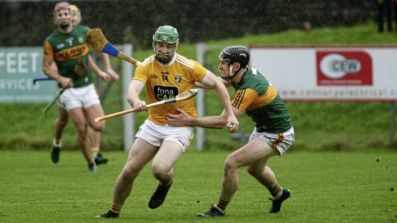 Antrim and Kerry will meet in Sunday&#39;s curtain raiser in Croke Park - but have been told they must leave before the senior game as a result of existing government restrictions. Picture by Seamus Loughran 
