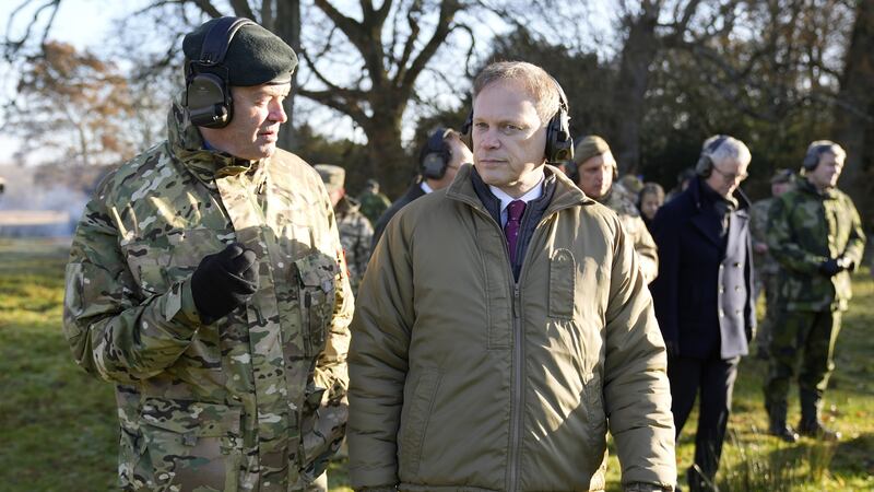 Chief of the General Staff General Sir Patrick Sanders said Defence Secretary Grant Shapps was right to warn of a ‘pre-war’ world