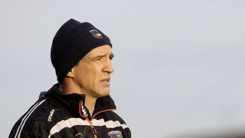 Armagh manager Kieran McGeeney kept his counsel after a controversial penalty decision in Sligo cost his side a point 