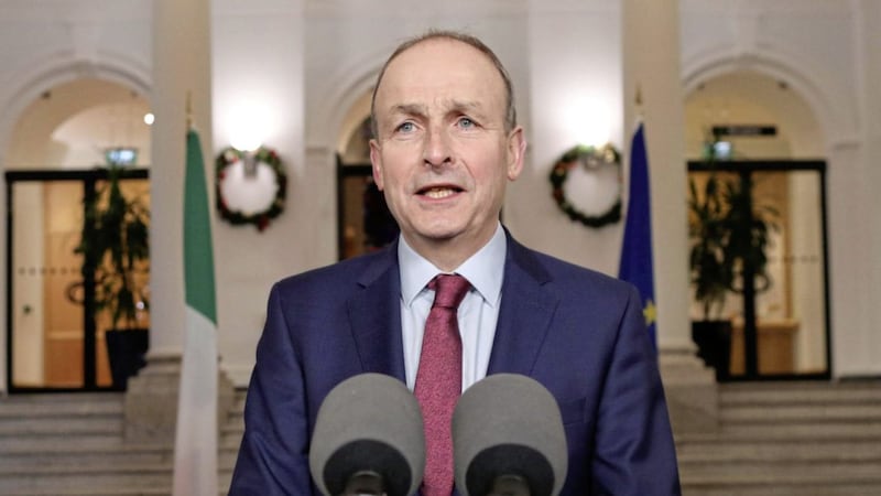 Taoiseach Miche&aacute;l Martin said restrictions could be lifted next week. Picture by Julien Behal/PA Wire