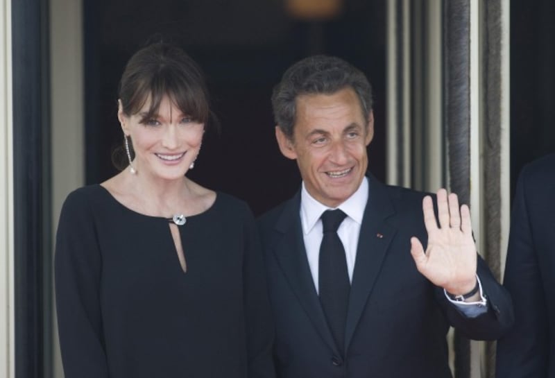 Nicolas Sarkozy and Carla Bruni-Sarkozy