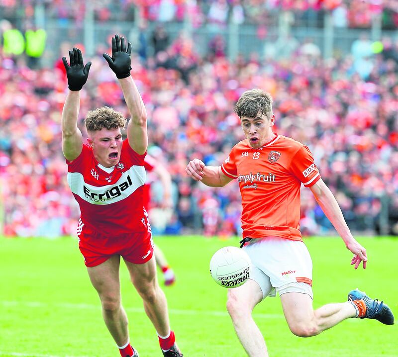 2009 All-Ireland minor-winner Andrew Murnin is one of Armagh's most consistent performers