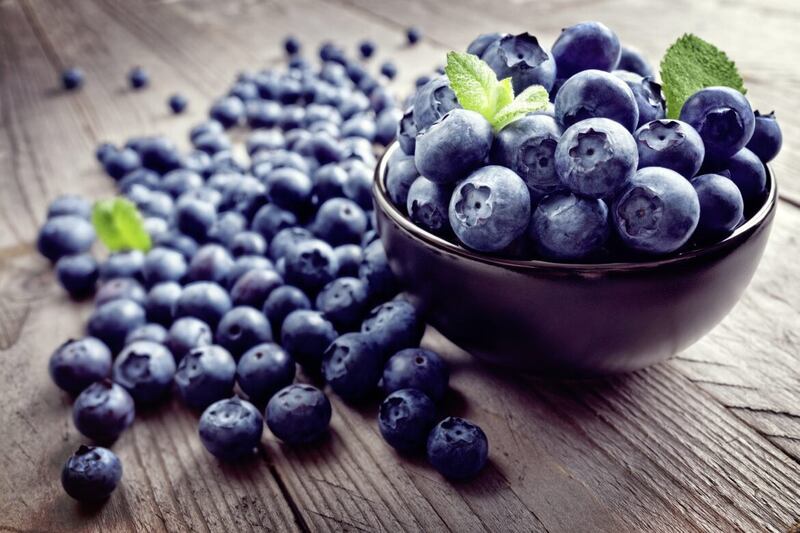 Blueberries are an excellent source of vitamin C 