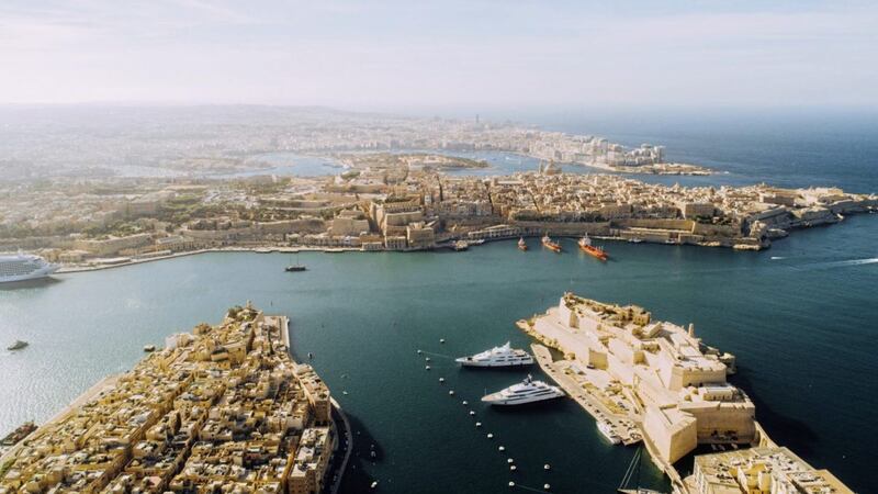 Valletta, the capital city of Malta 