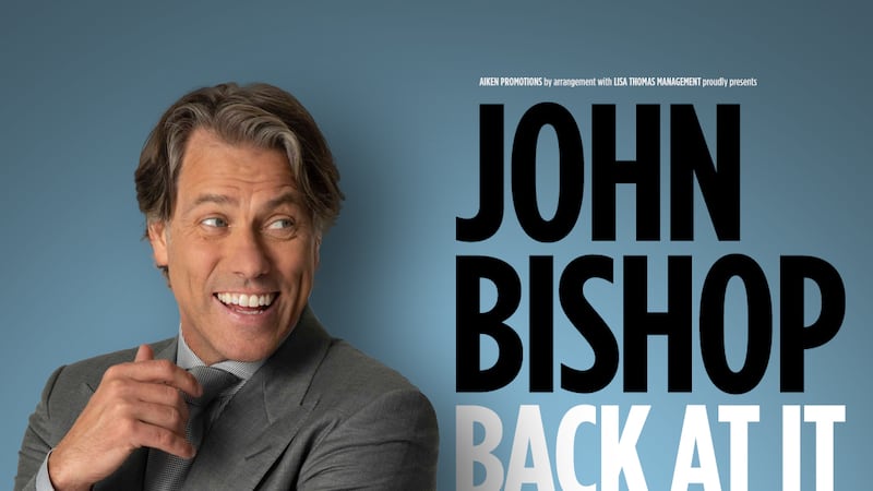 Poster for John Bishop stand up tour