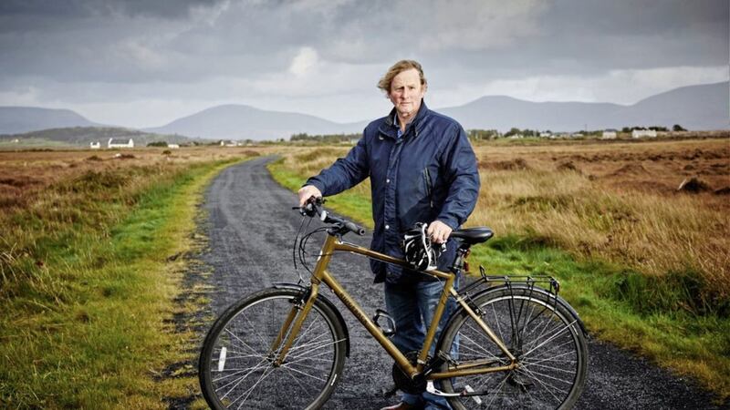 Former taoiseach Enda Kenny explores the Waterford greenway 