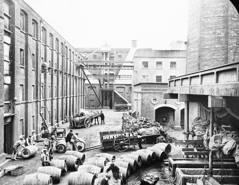 The original Dunville &amp; Co Royal Irish Distilleries operation in Belfast. Picture from the National Library of Ireland. 