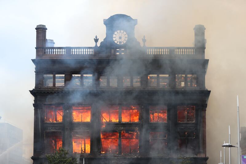 Trade fell following the Primark blaze last August. Picture by Press Association