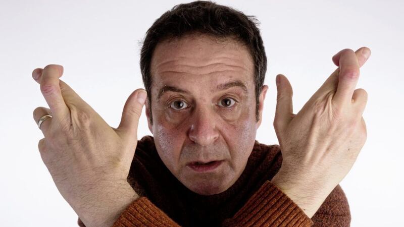 Mark Thomas returns to the Black Box in Belfast next month with A Show That Gambles on The Future Picture: Jane Hobson 