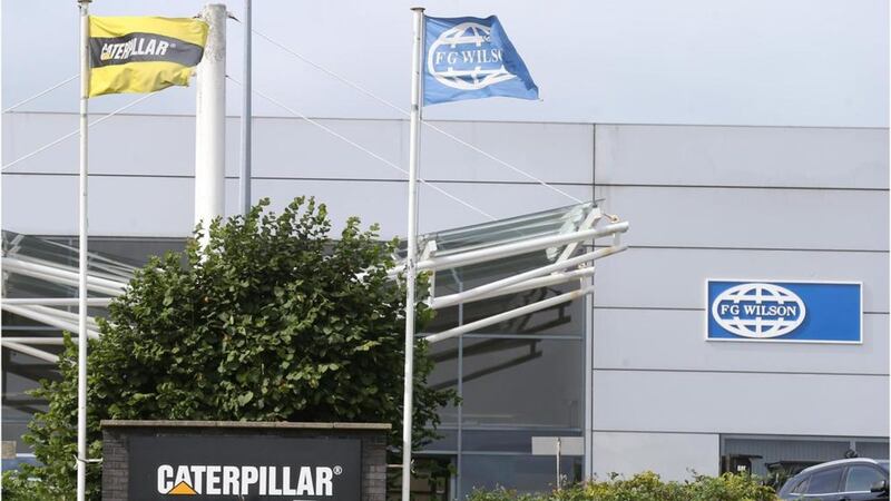 Caterpillar plans to consolidate some of its Northern Ireland operations at the Springvale plant in west Belfast 
