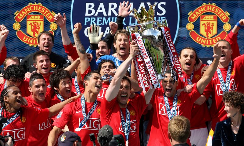 Gary Neville won multiple Premier League titles with United