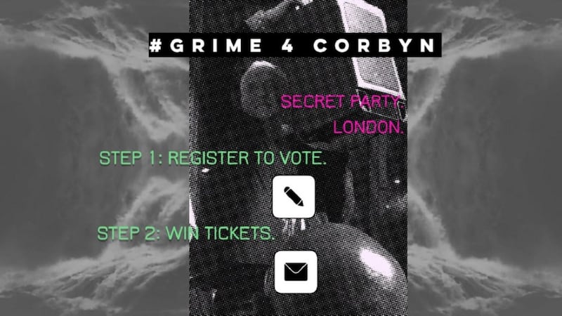 Register to vote and get tickets to a secret rave.