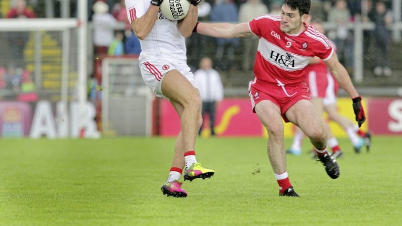 Derry have suffered heavy defeats at the hands of Tyrone in two of the last three Ulster campaigns and not many are expecting this Sunday&#39;s encounter to be a great deal different Picture by Margaret McLaughlin 