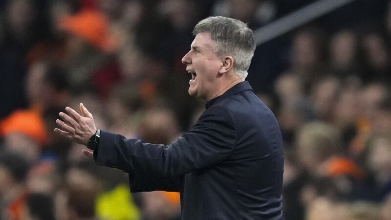 Stephen Kenny’s future is set to be decided after the friendly against New Zealand (AP Photo/Peter Dejong)