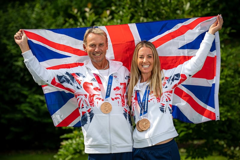 Charlotte Dujardin and Carl Hester Photocall – Gloucester