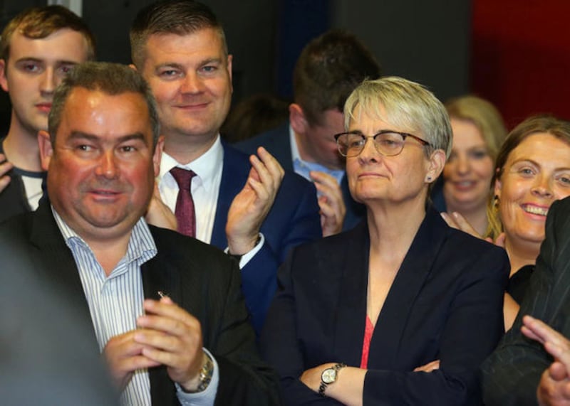 &nbsp;<span style="font-family: Arial, sans-serif; ">SDLP Margaret Ritchie after failing to get elected in South Down. Picture from Mal McCann.&nbsp;</span>