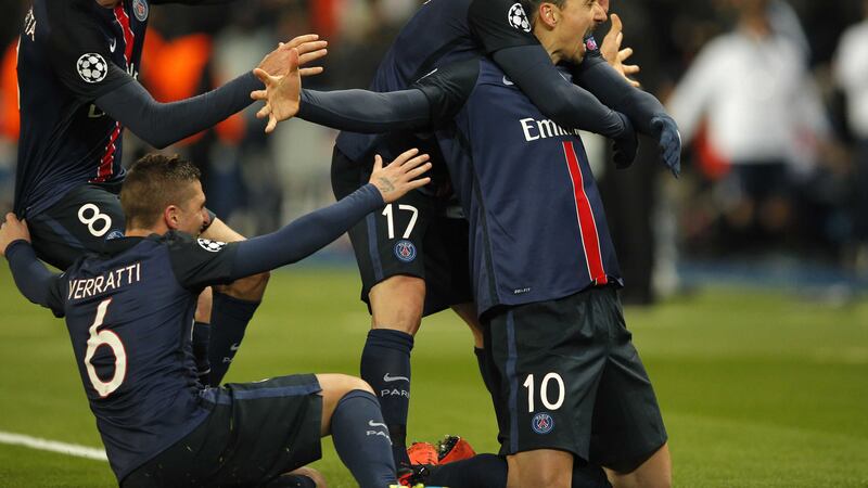 The Swede has scored 30 goals in Ligue 1 for PSG this season<br />Picture by AP