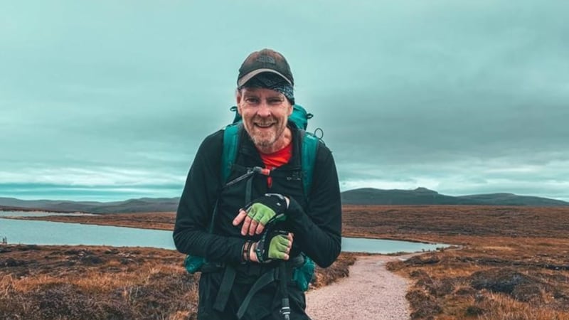 Martyn Wells took on the Cape Wrath Trail to raise money for charity.