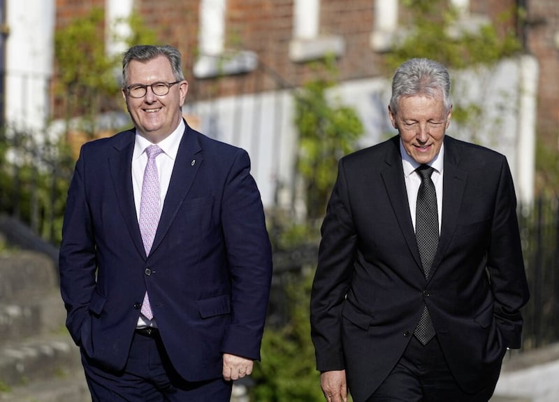 Jeffrey Donaldson's DUP lacks the air of competence that Peter Robinson carefully cultivated