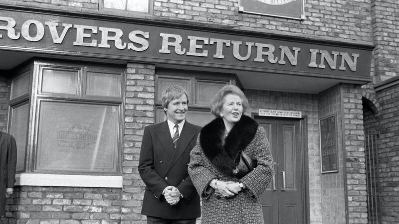 Culture minister John Whittingdale said Margaret Thatcher ordered  a bitter lemon on her visit to the Rovers Return.
