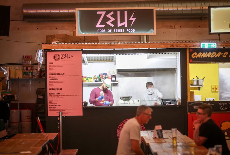 Zeus God of Street Food. Picture by Mal McCann