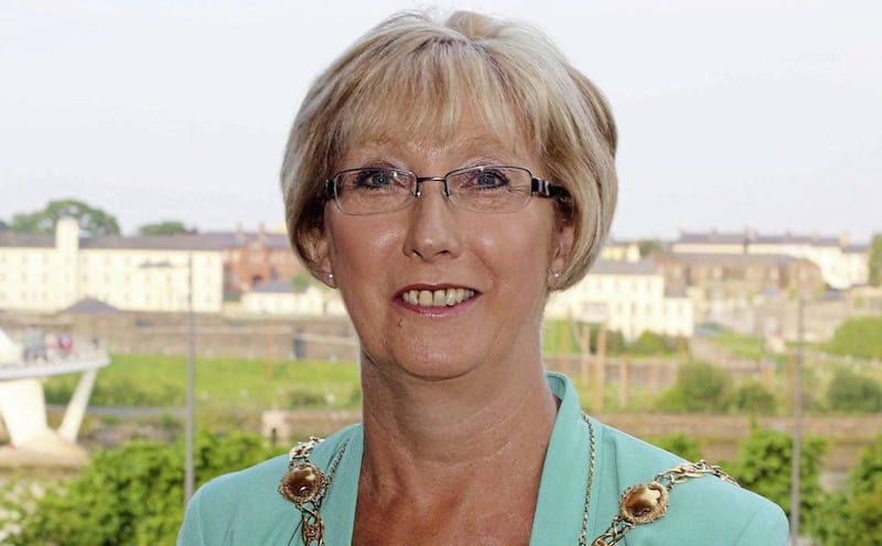 Derry DUP councillor Hilary McClintock 