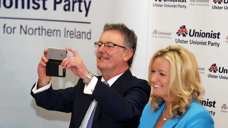 UUP leader Mike Nesbitt and Jo-Anne Dobson at the party&#39;s General Election manifesto launch. Picture by Mal McCann 