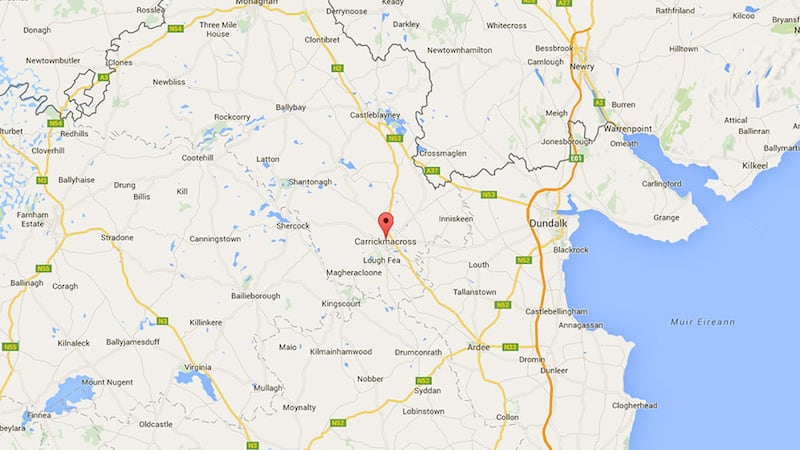 The accident occurred just outside Carrickmacross in Monaghan