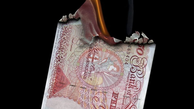 Our savings are now losing value, and for the last few years it&#39;s been like setting &pound;50 notes alight 
