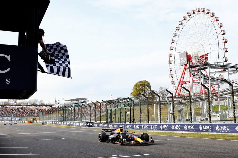 Max Verstappen was back at the top of the podium (Kim Kyung-Hoon/AP)
